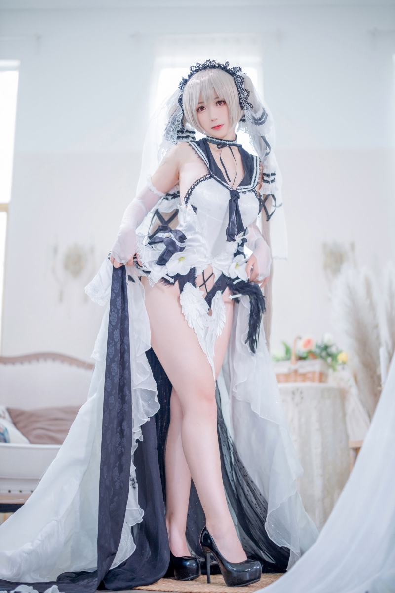 樱落酱w#碧蓝航线 可畏 礼服【20P-208MB】