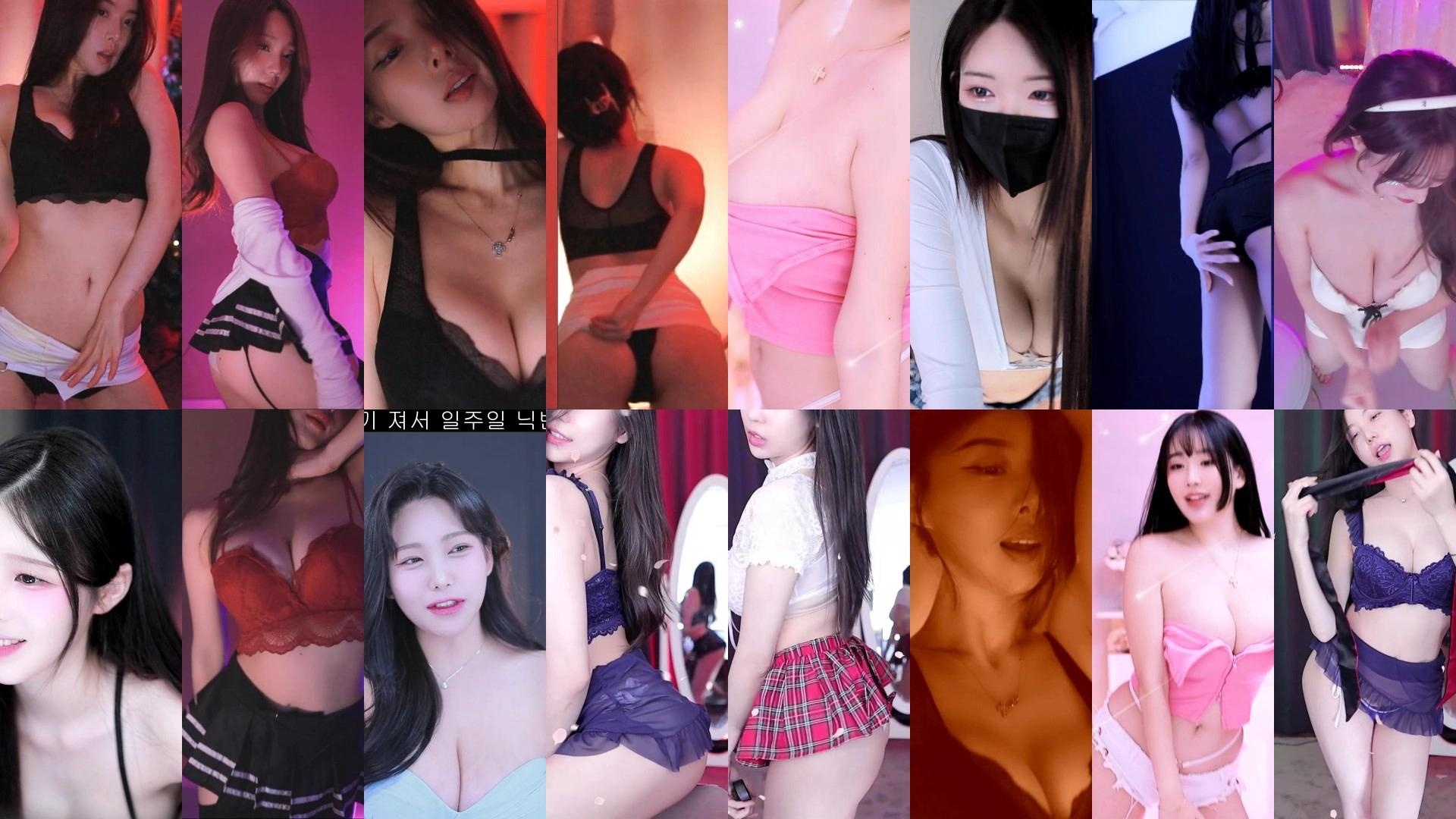 AfreecaTv韩国BJ 2025月1月8日录制舞蹈合集