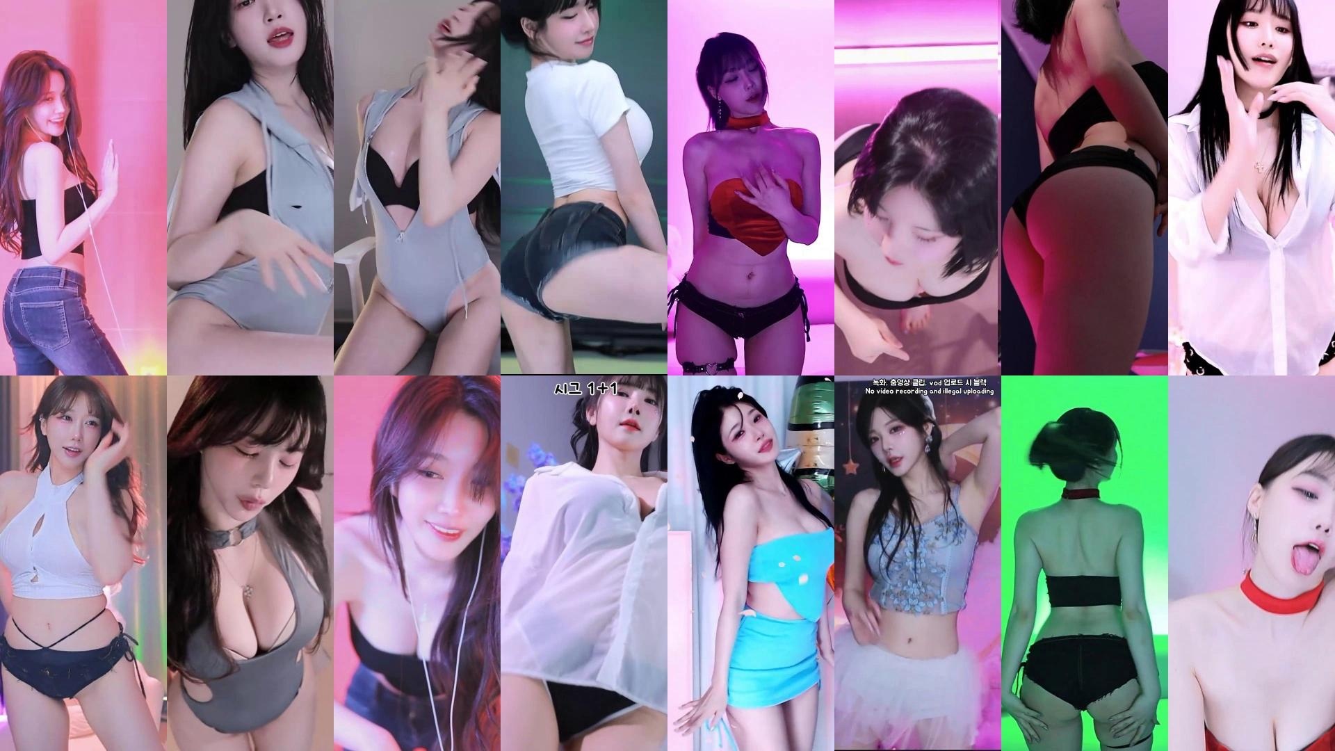 Sooplive韩国BJ 2025年6月12日录制舞蹈合集