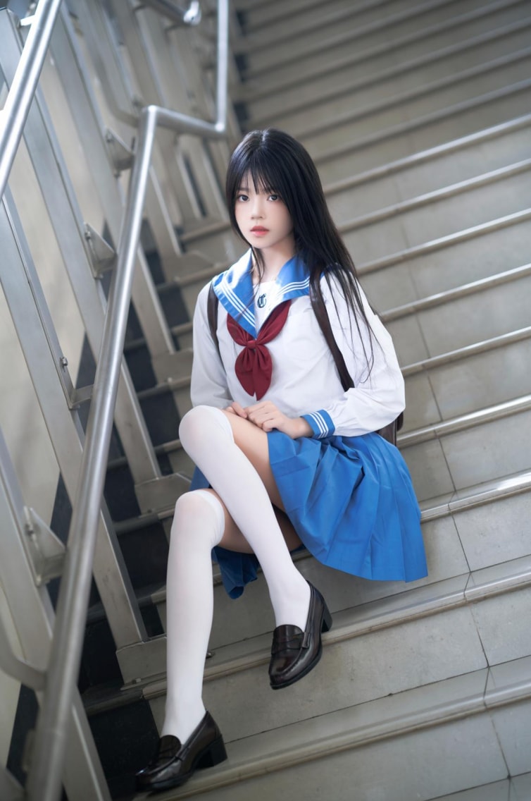 桜桃喵 –#地铁JK--优质作品！
