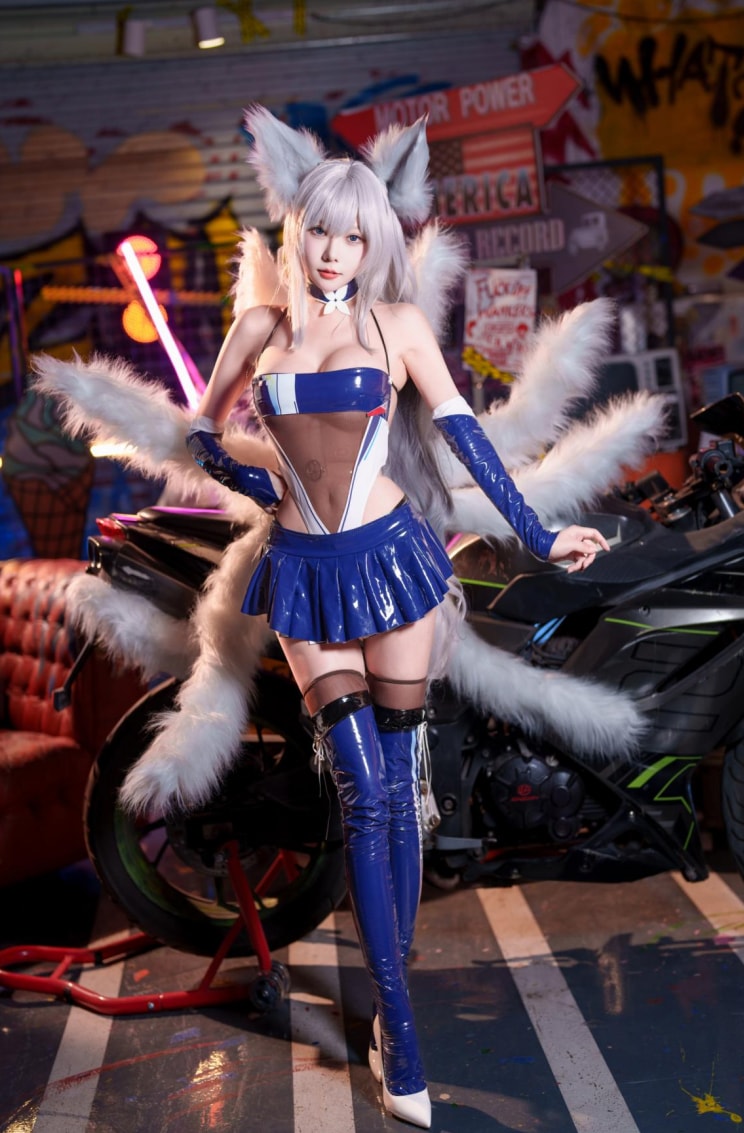 香草喵露露#信浓赛车--满分作品！