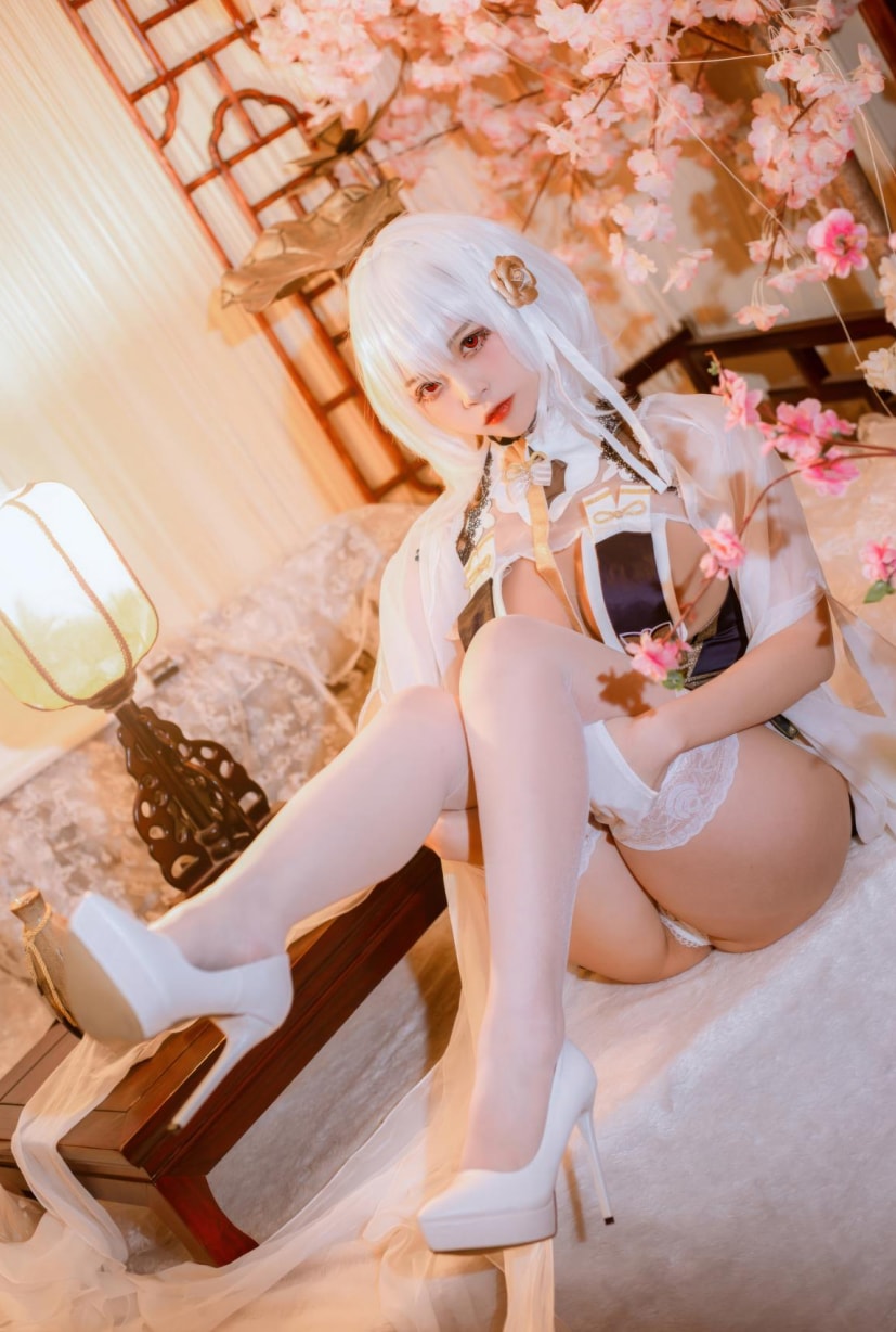 二佐Nisa –#碧蓝航线-天狼星旗袍--优质资源分享！