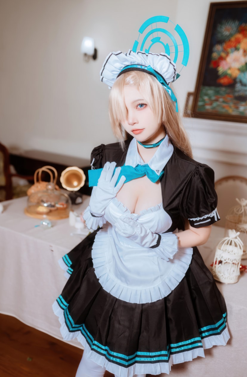 二佐Nisa –#蔚蓝档案-明日奈女仆--收藏精选！