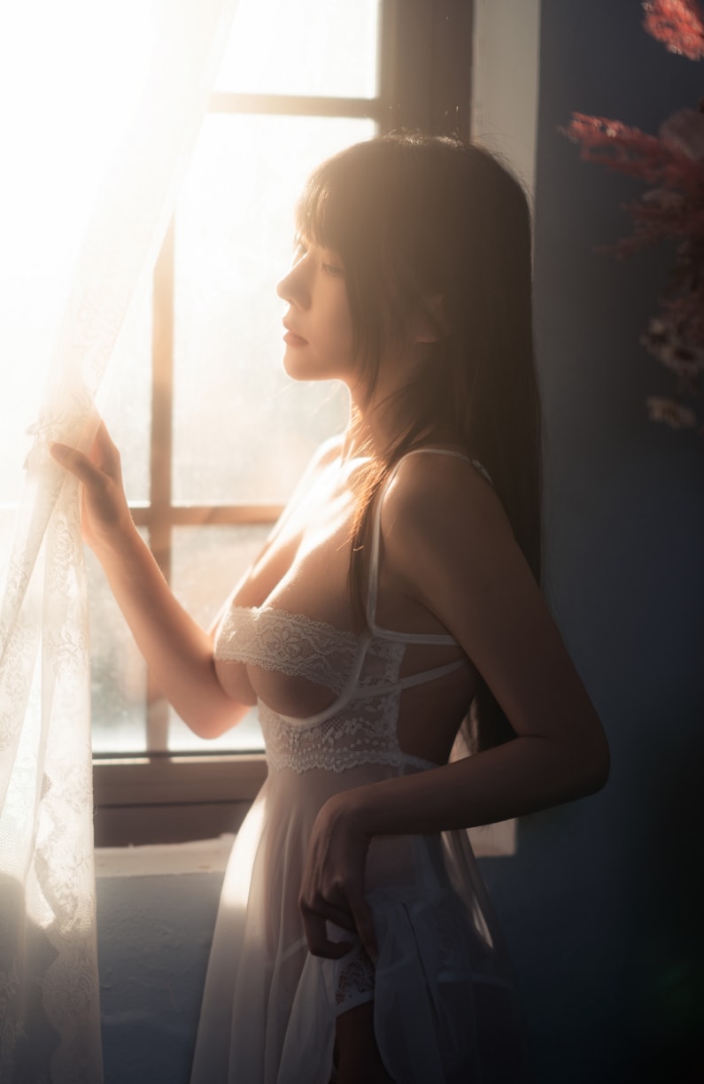 香草喵露露#白斯纱裙--完美推荐！