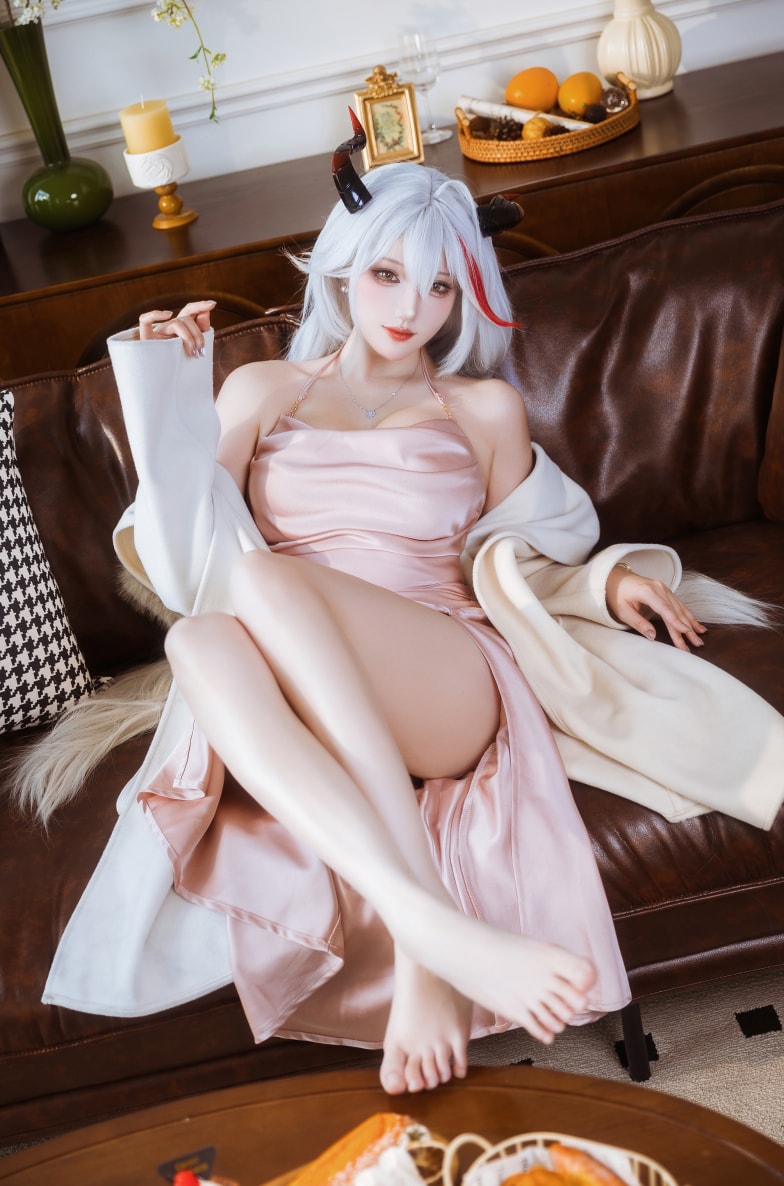 瓜希酱#碧蓝航线-埃吉尔睡衣--佳人作品！