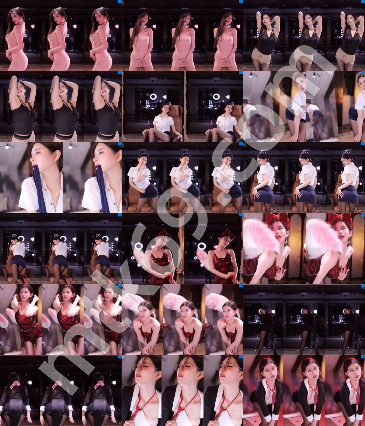 网易CC/斗鱼小恩雅 斗鱼首秀直播骚舞合集 [24V/5.24GB]