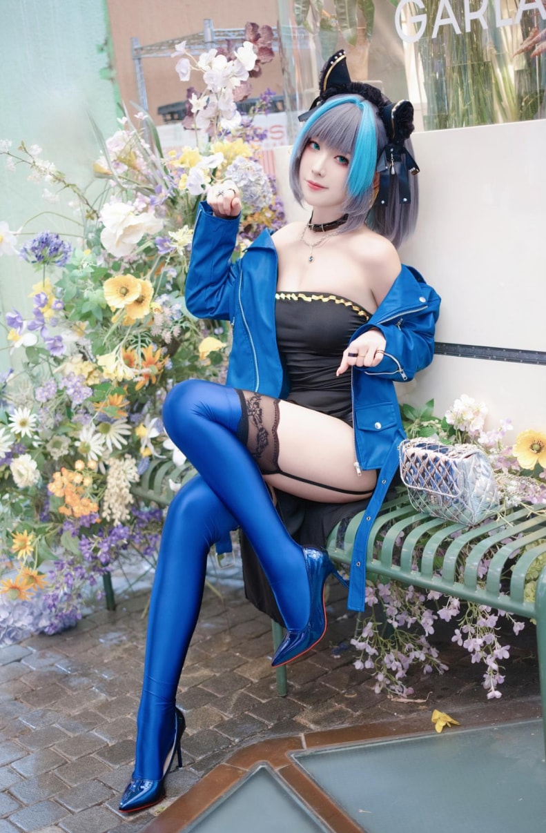 封疆疆v#碧蓝航线-柴郡常服--绝美精品！