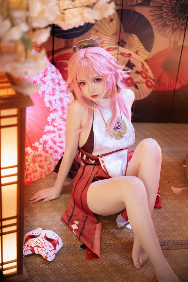 雪晴Astra#八重神子 (原神)--优秀作品! 雪晴Astra#八重神子 (原神)--优秀作品!