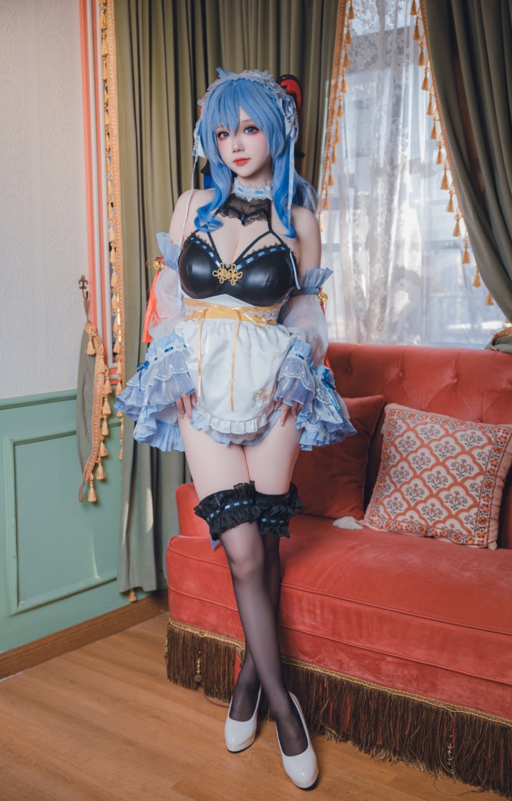 雪晴Astra#原神 甘雨 女仆--新作流出！