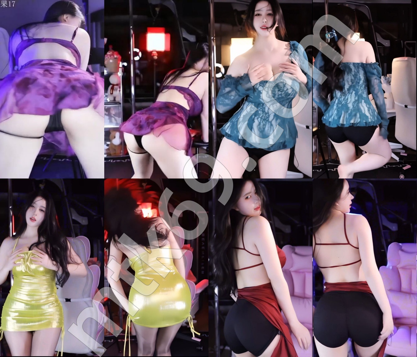 虎牙小酒窝翁馨 转会虎牙初夜直播 极限擦边狂怼肥臀 [4V/565MB]