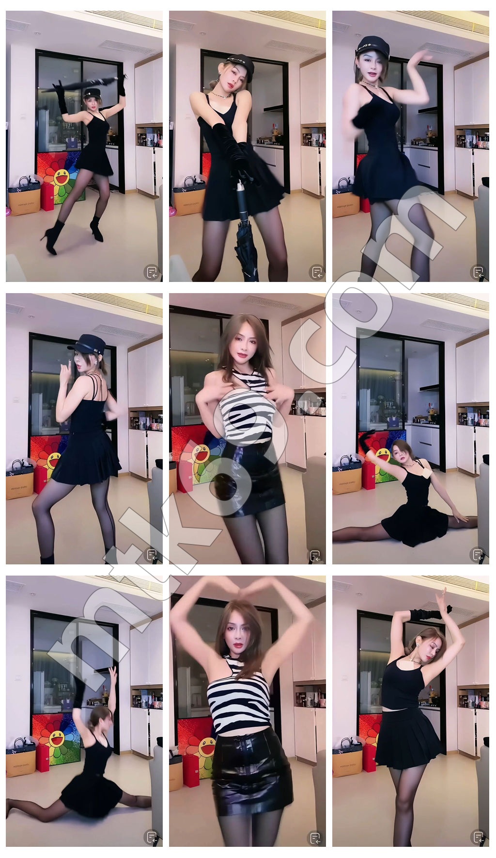 抖音伊瑟拉 太古里街拍一姐 直播千元点舞 [4V/462MB]