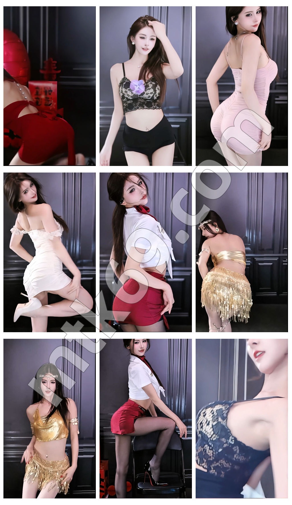 虎牙夏一晴 最新精选 小漏内衣 [11V/918MB]