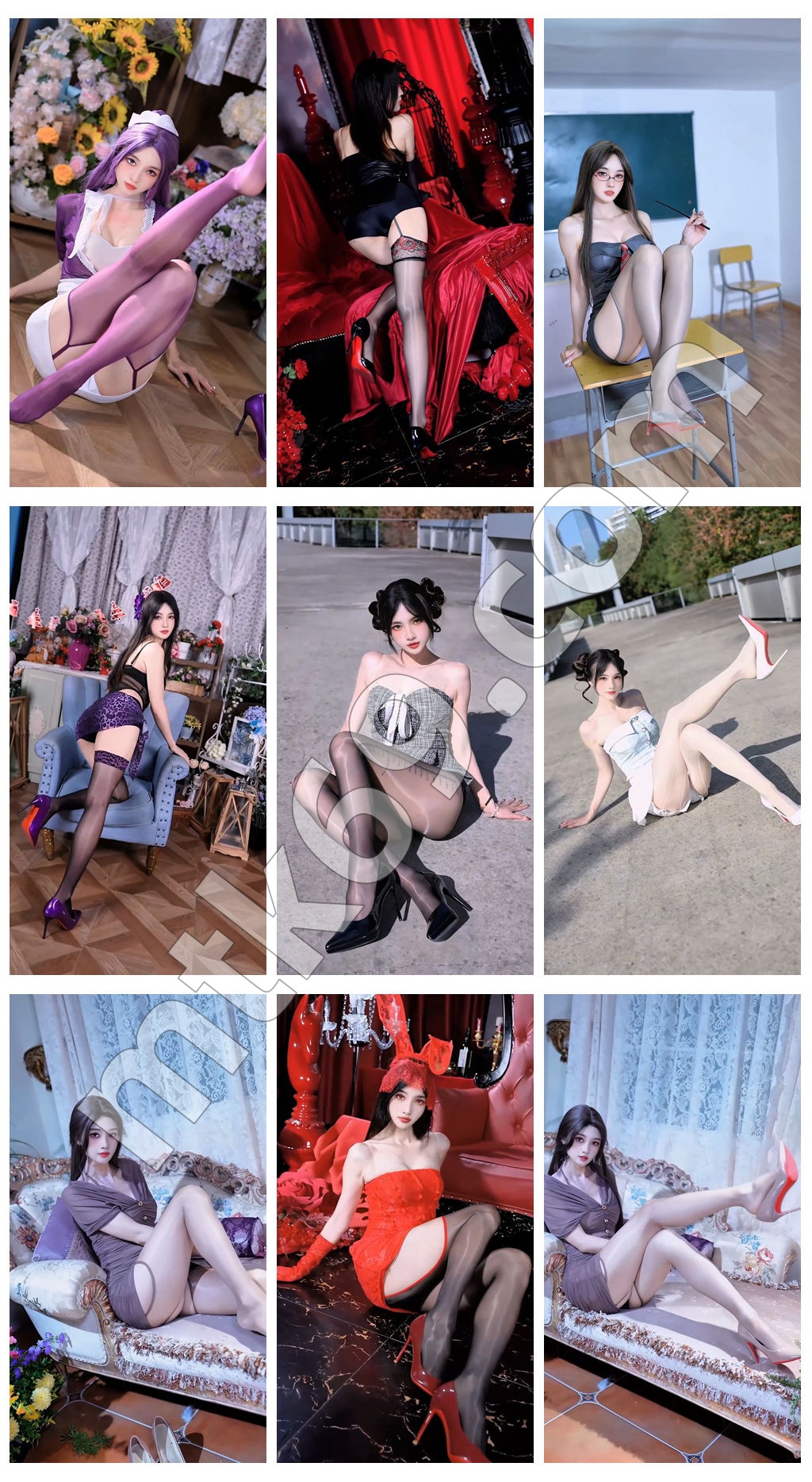 B站巫小萤 顶级网红美女 高清福利写真 [14V/493MB]