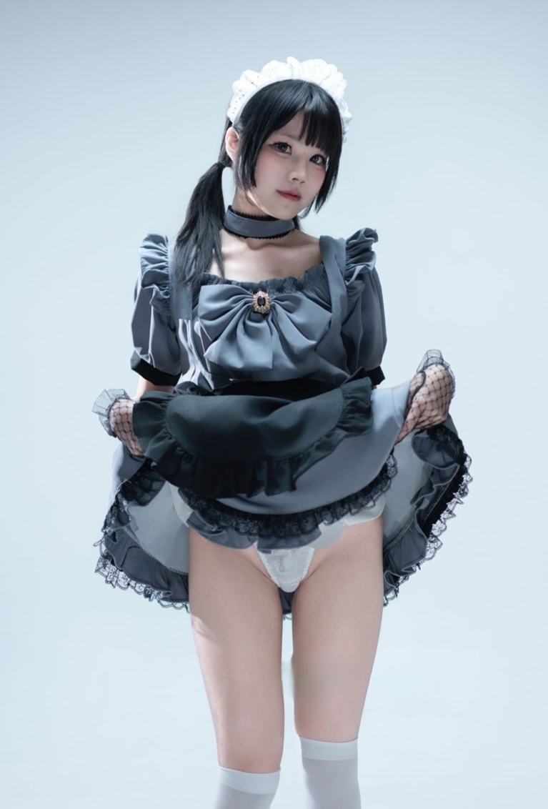 清水凪#手提箱与灰色女仆--精品推荐！