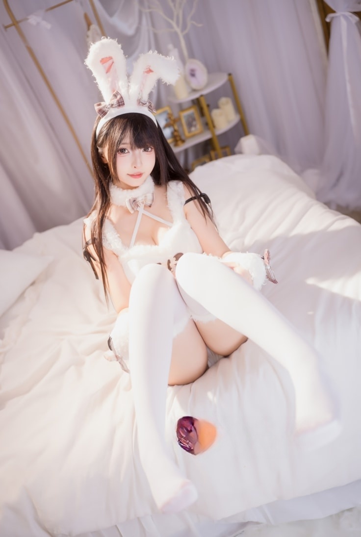 神楽坂真冬 –#毛绒白兔--满分作品！