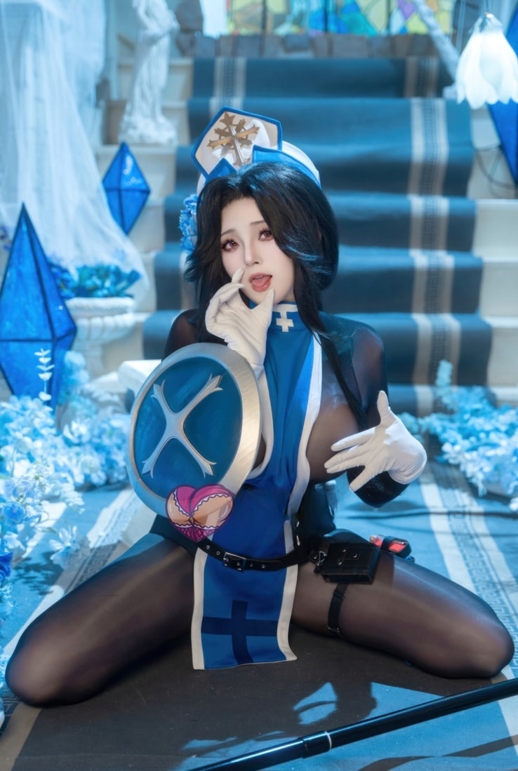 Natsuko夏夏子 –#NIKKE胜利女神 梅登·冰玫瑰--超赞超绝！