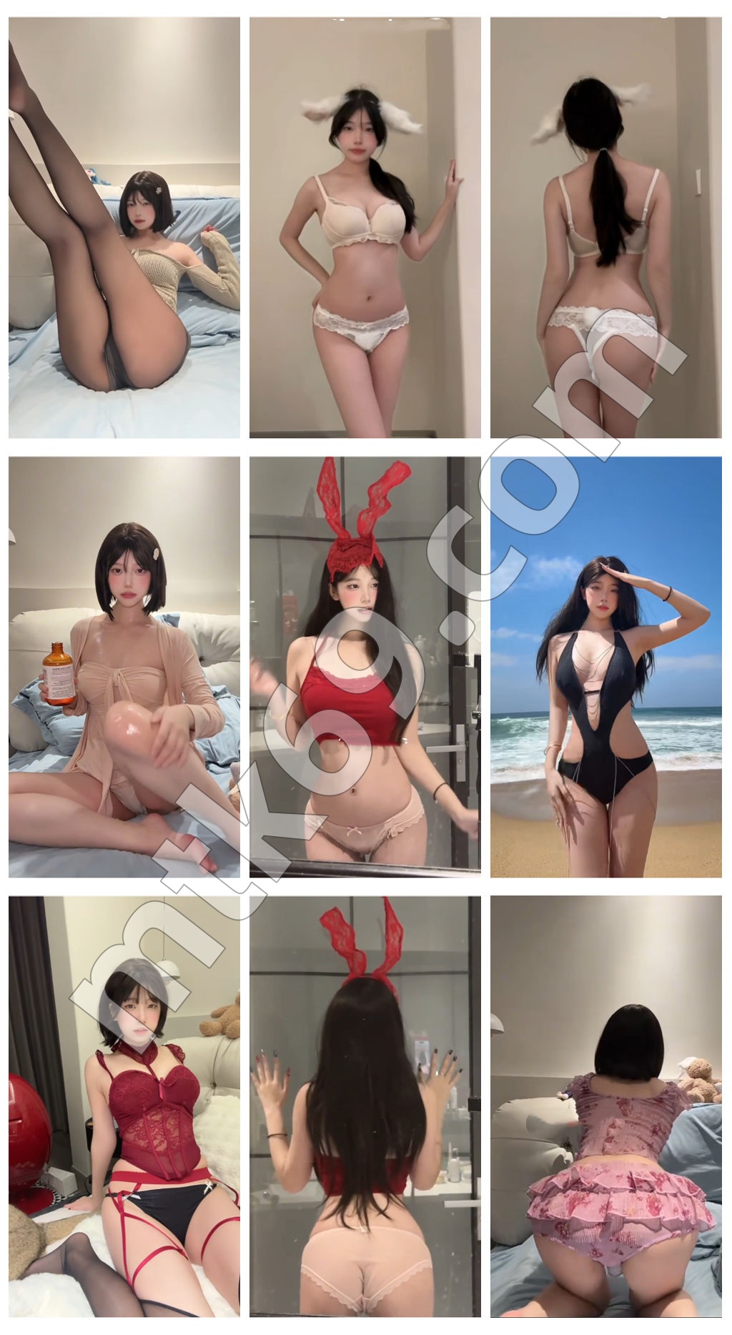 抖音一P狼 百万粉丝极品身材博主 门槛内衣诱惑福利  [26V/454MB]