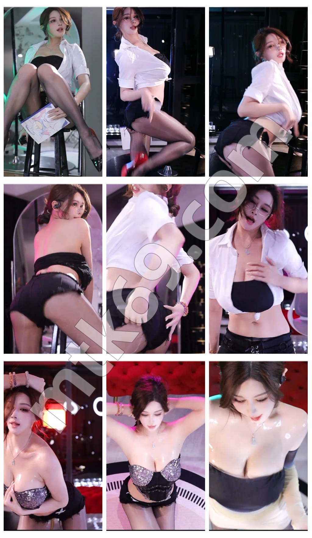 斗鱼艺瑟妃 小号整活 最新骚舞精选 [7V/810MB]