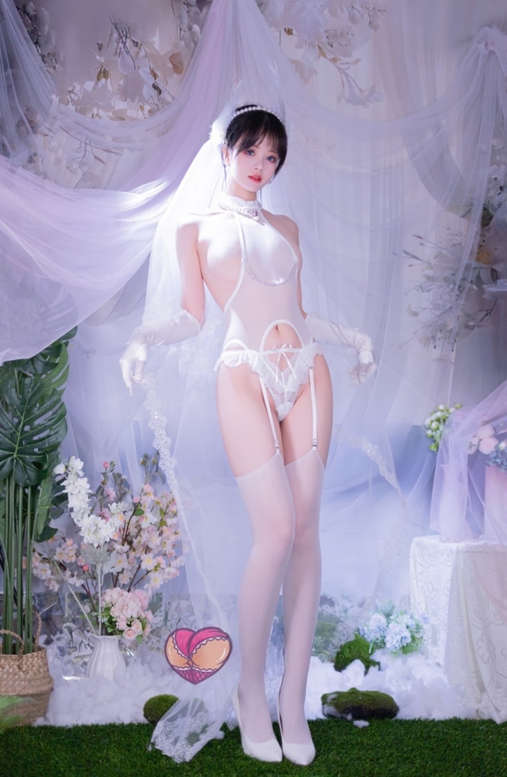 星黛鹿鹿(千反田鹿子)#白斯花嫁--只能说太好看了吧！