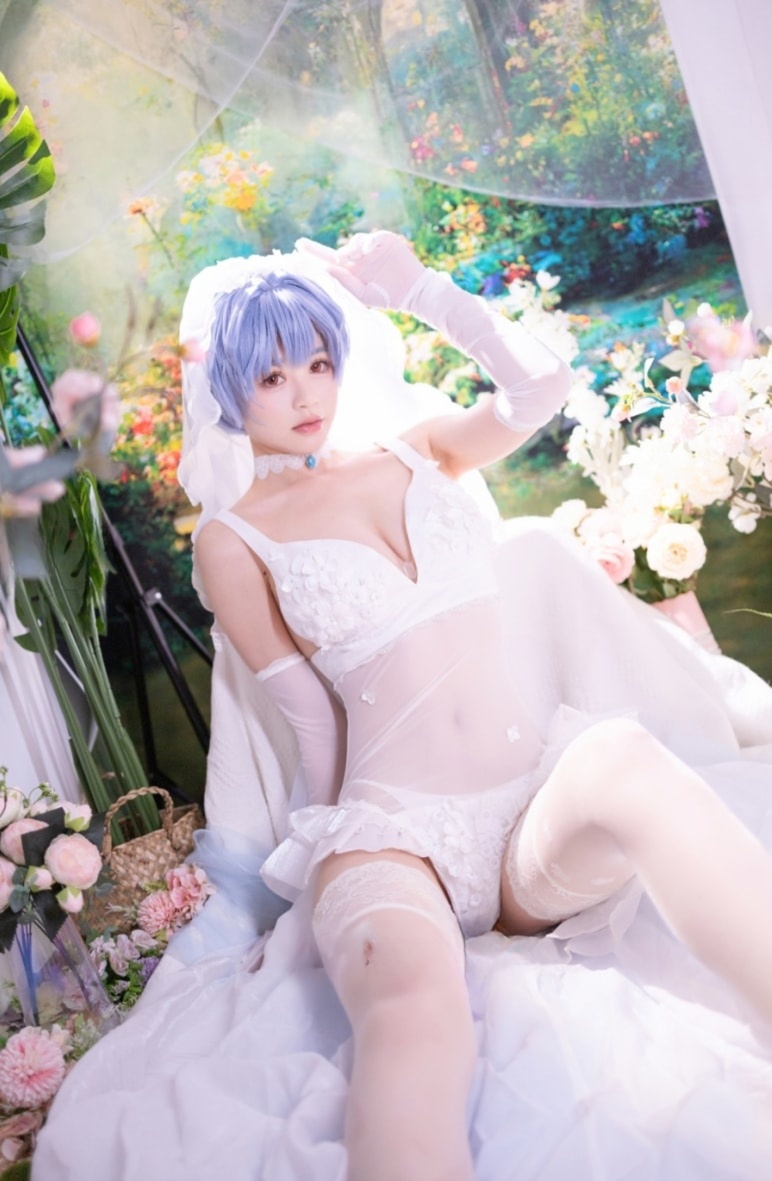 星黛鹿鹿(千反田鹿子)#EVA 绫波丽 花嫁--必看佳人！