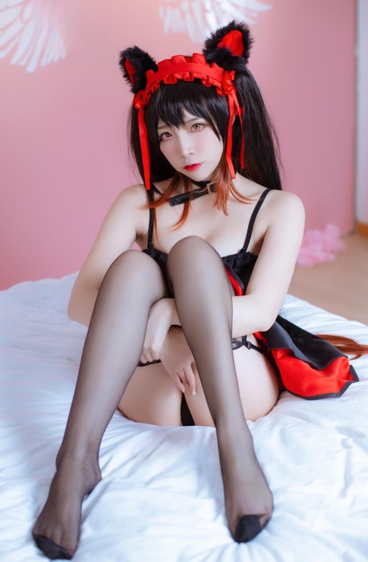 二佐Nisa –#约会大作战 狂三黑色睡衣--佳人作品! 二佐Nisa –#约会大作战 狂三黑色睡衣--佳人作品!