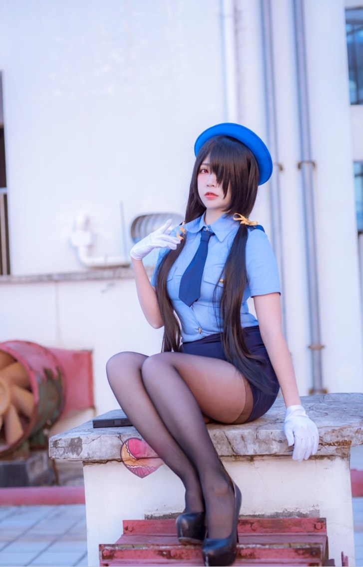 二佐Nisa –#约会大作战 狂三 女警--佳人作品! 二佐Nisa –#约会大作战 狂三 女警--佳人作品!