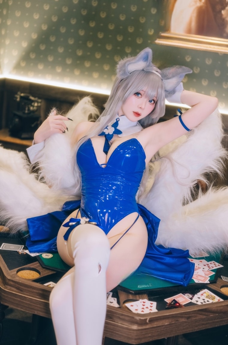 霜月shimo#Bunny Shinano--佳人作品！