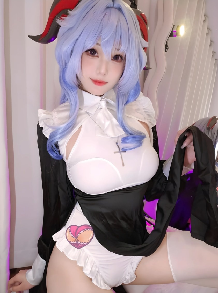 蜜汁猫裘#原神 甘雨修女--完美推荐! 蜜汁猫裘#原神 甘雨修女--完美推荐!