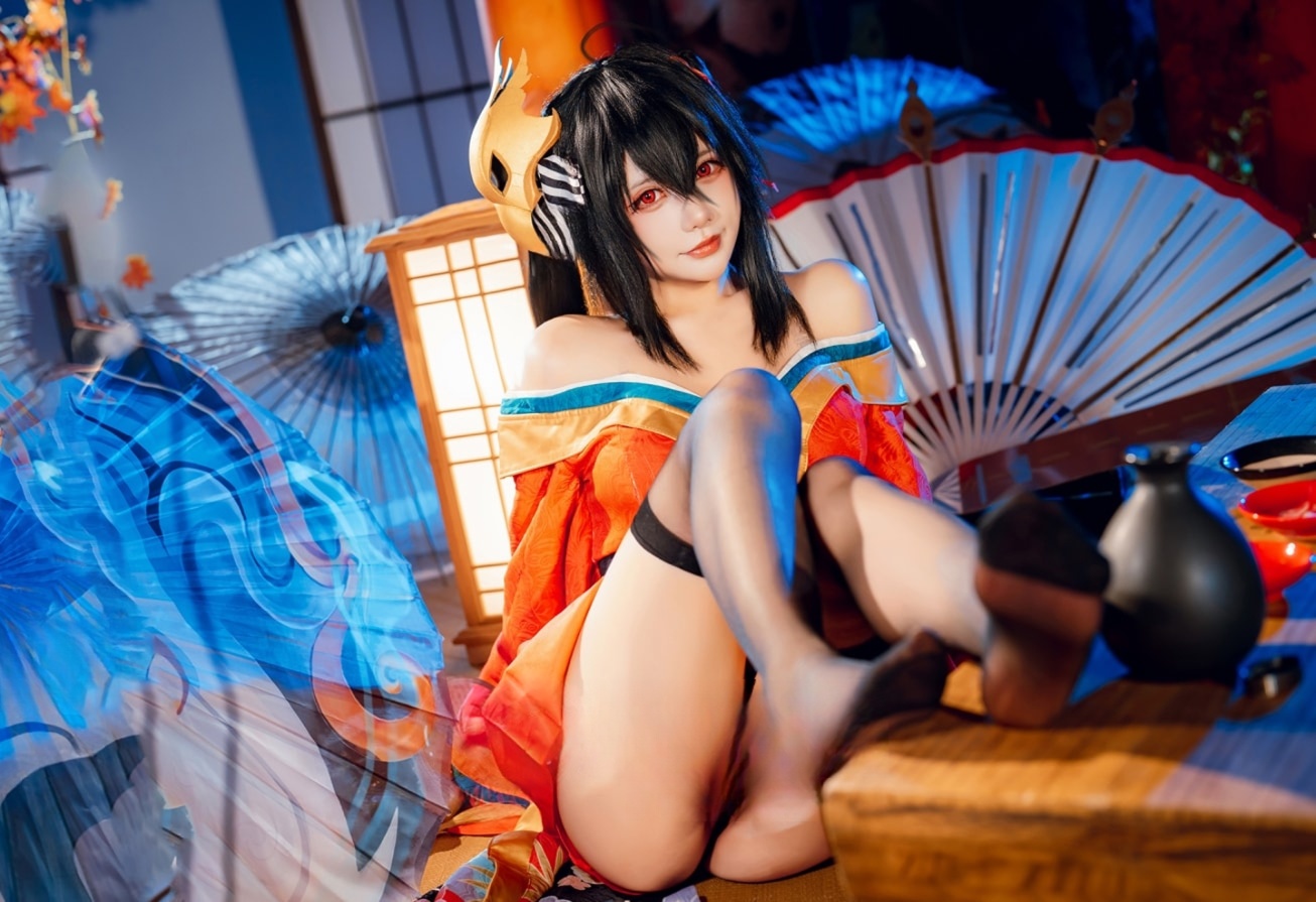 是一只熊仔吗#大凤和服--超绝作品！