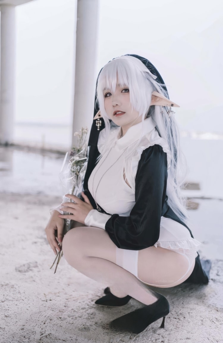 阿半今天很开心#精灵修女--绝美作品！