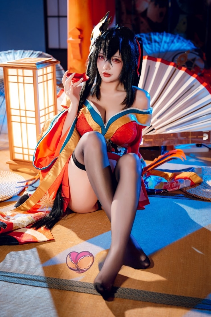 是一只熊仔吗#大凤和服--超绝作品！