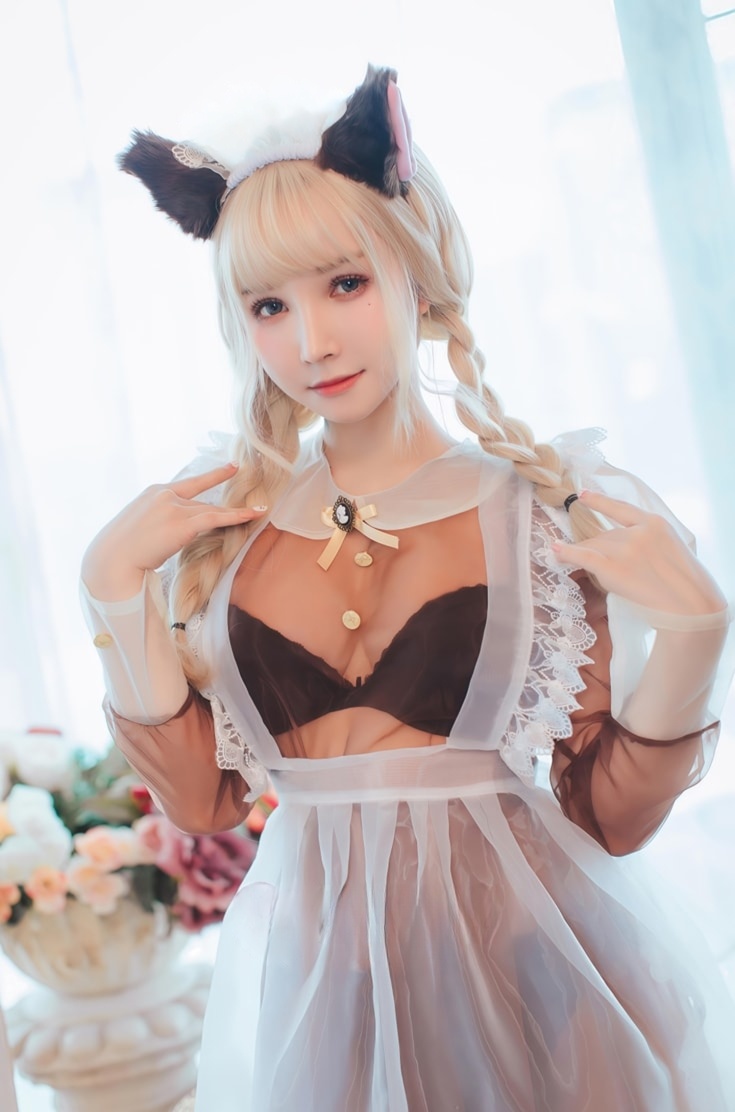 羽生三未 –#&一千只猫薄荷 透明女仆--优秀作品！