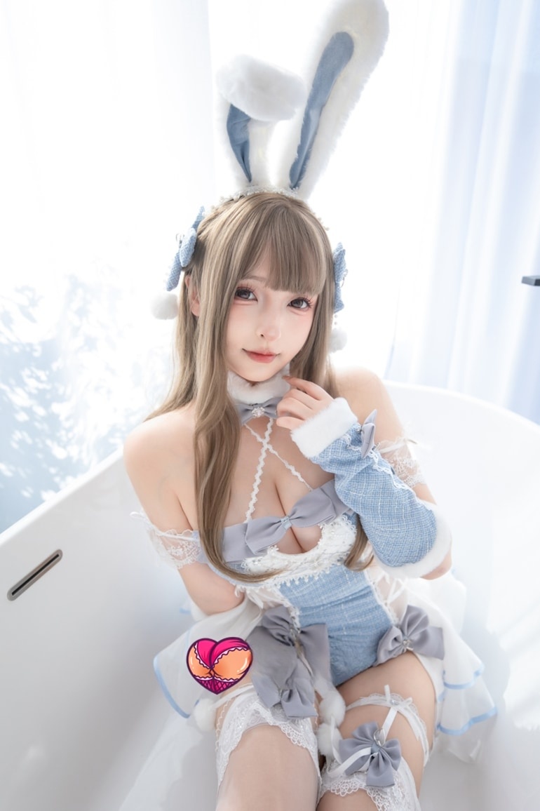 神楽坂真冬 –#萌兔初沐--绝美精品！