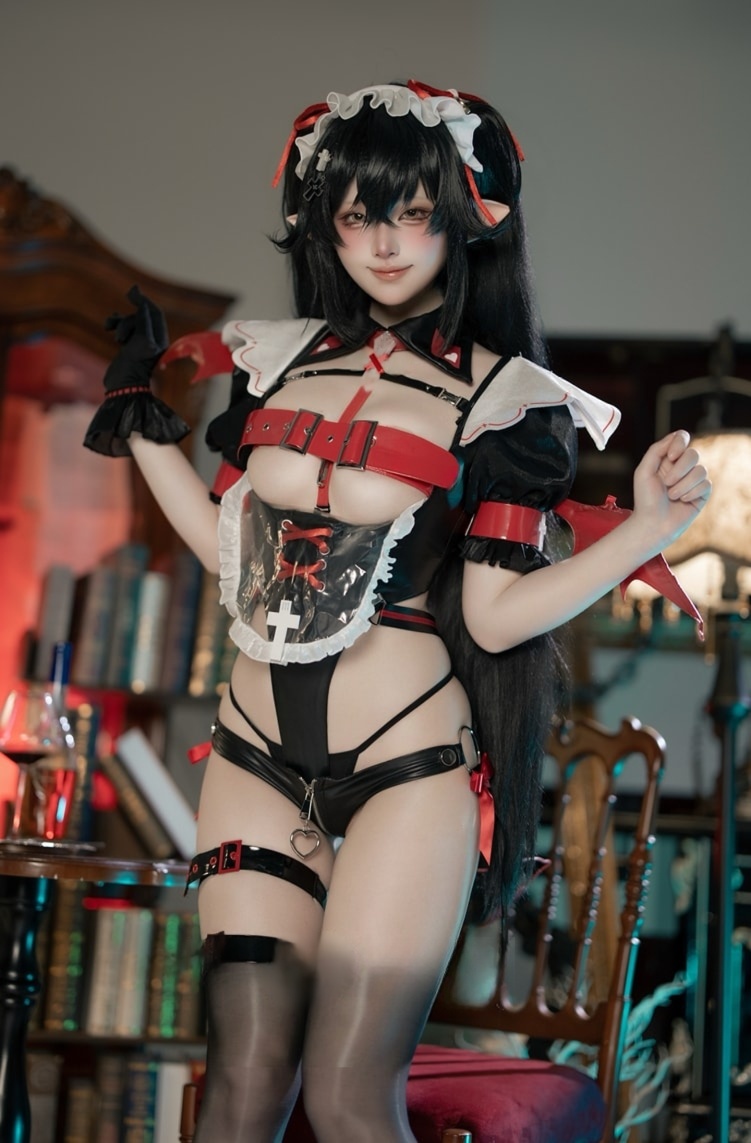 屿鱼#扎娜 恶魔女仆同人--必看佳人！