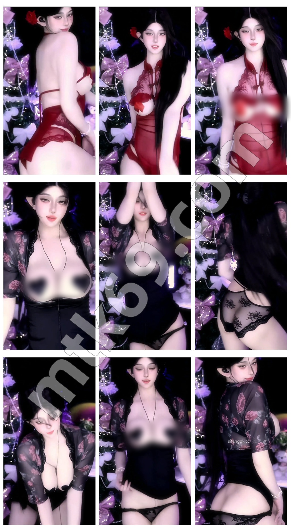 小心心尤米 无罩乳贴烧舞 [3V/369MB]