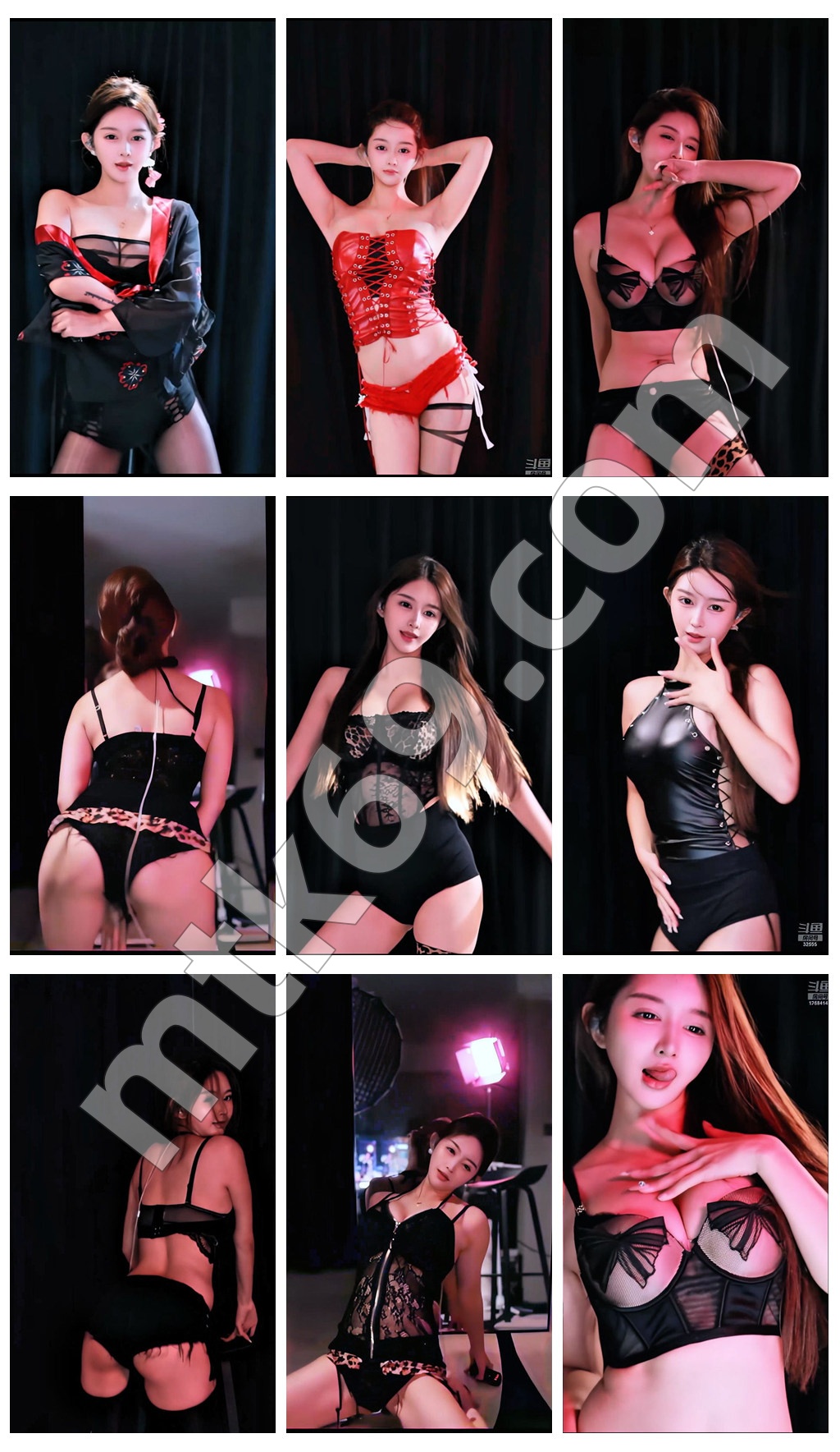 斗鱼UU薄荷理 美女烧舞各种情去内衣漏奶罩 8月上新 [7V/570MB]