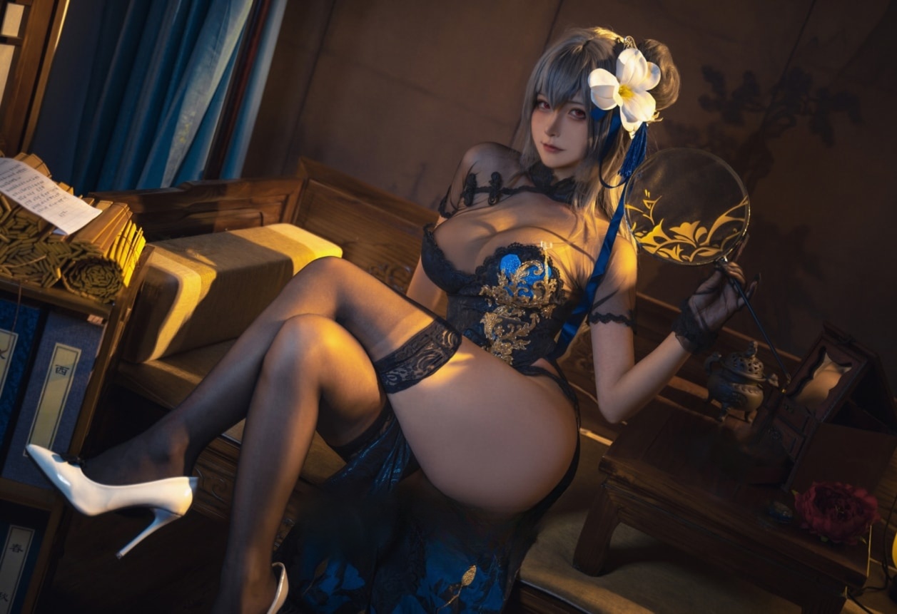 Seya-狮砸#碧蓝航线 路易九世 旗袍--完美推荐! Seya-狮砸#碧蓝航线 路易九世 旗袍--完美推荐!