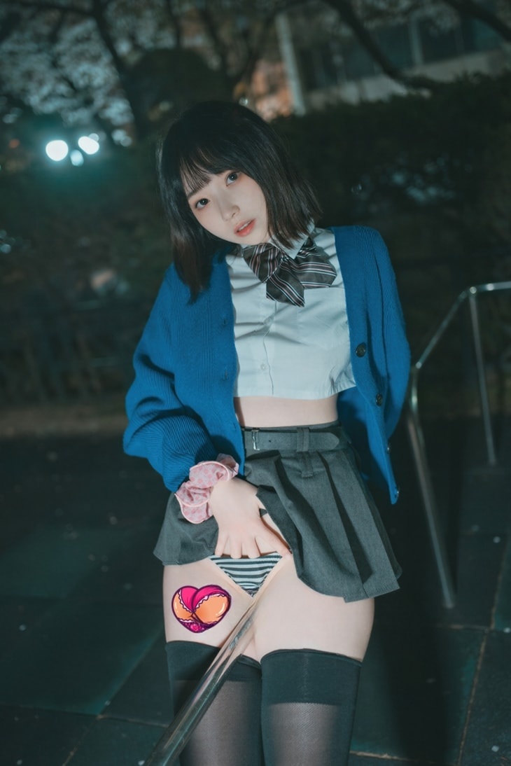 Bambi밤비 –#DJAWA Photo – Midnight Cherry Blossom--高端精品！
