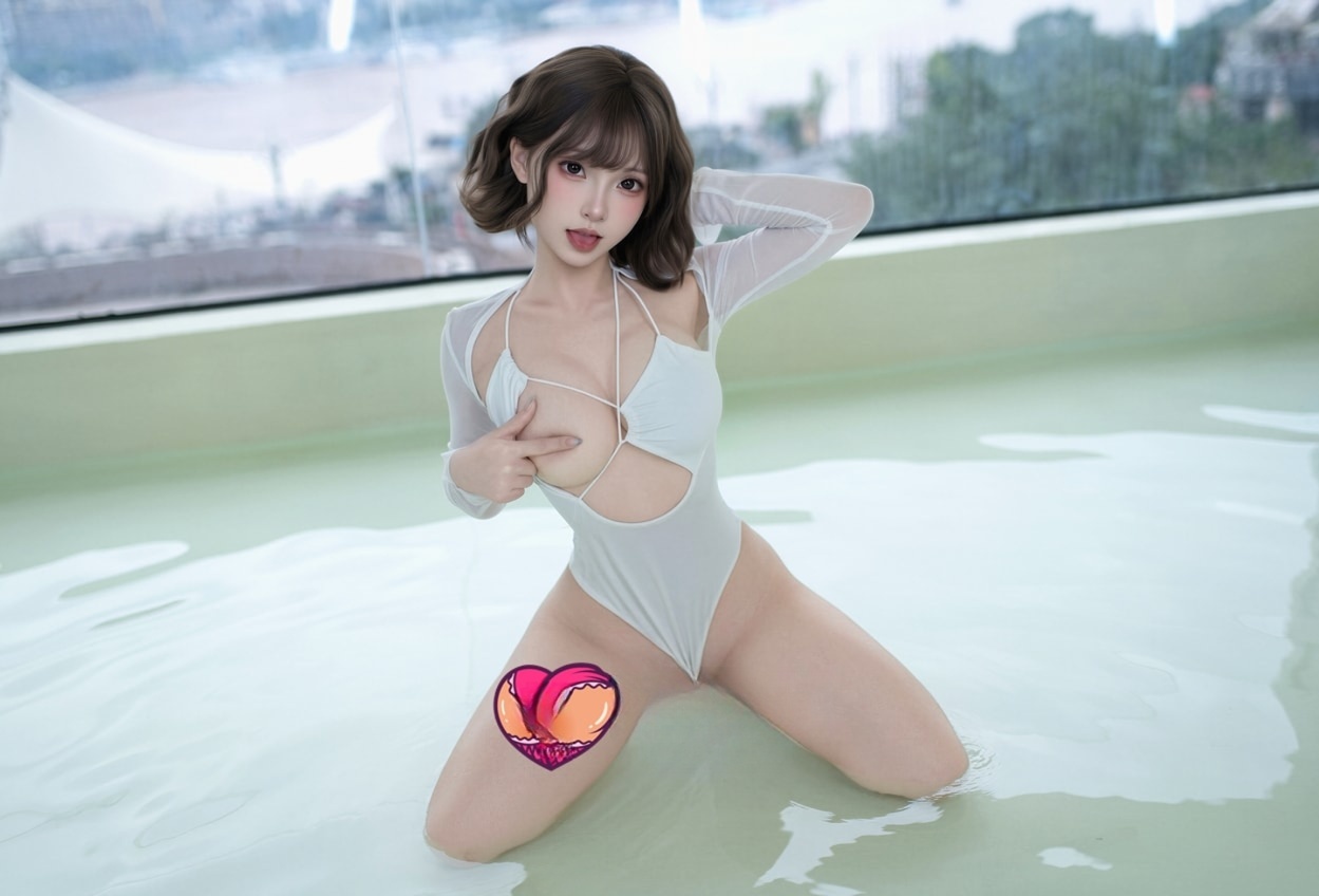 Bangni邦尼#白色浪花--佳人作品！