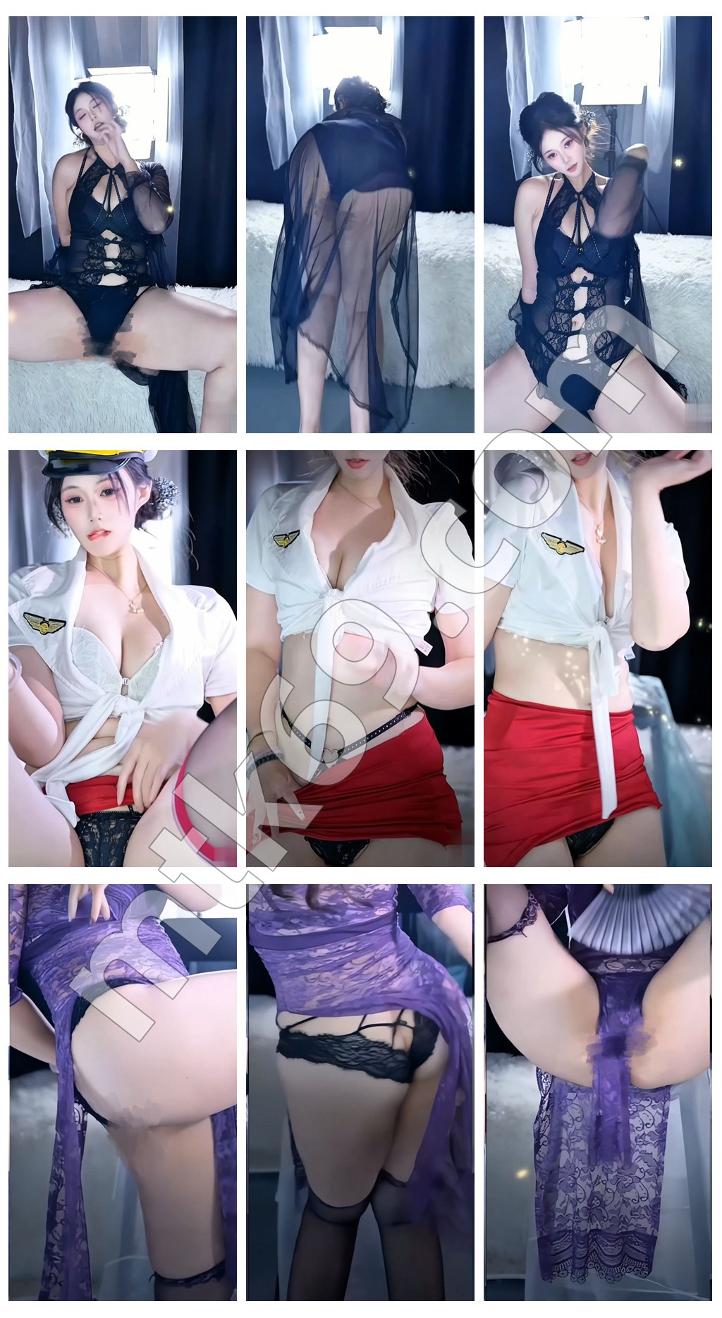 漂漂奈兮 颜值美女烧舞 直接穿内衣裤上场 [5V/3.69GB]