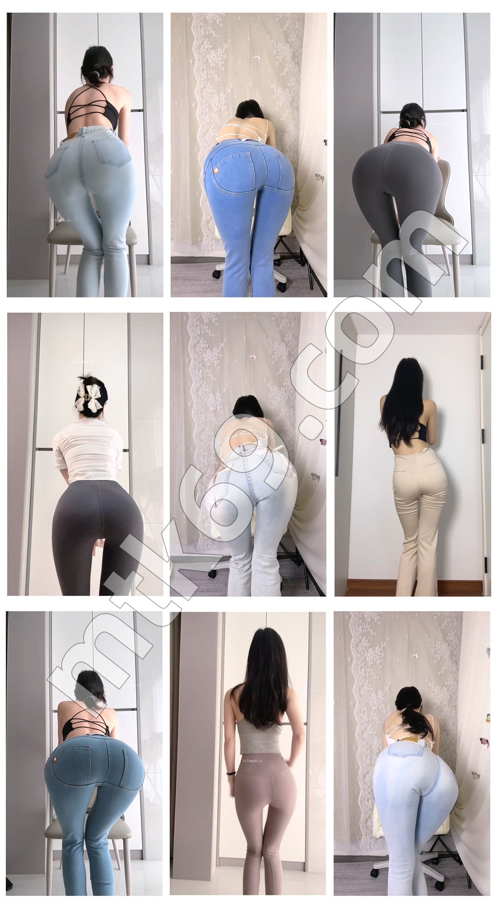 快手三呆兽酱 烧舞翘臀苗条妹子 牛仔裤顶臀 [23V/3.08GB]
