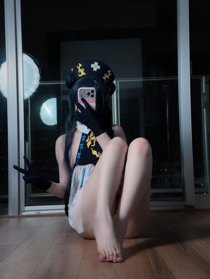 幼愛youmeko –#kisaki see through dress with thongs--优秀作品！
