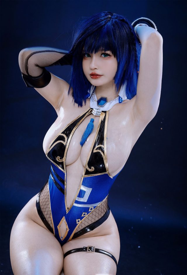 Azami夜兰COSPALY:带你领略《原神》世界中的性感魅力 Azami夜兰COSPALY:带你领略《原神》世界中的性感魅力