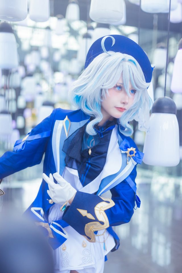 原神COSPLAY：泰国coser Best_Pensupak化身漂亮优雅的芙宁娜