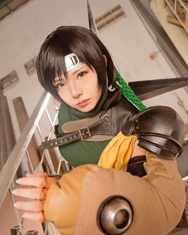 忍者少女COSPLAY:Nekonoikatsu饰演《最终幻想VII》尤菲·如月 忍者少女COSPLAY:Nekonoikatsu饰演《最终幻想VII》尤菲·如月